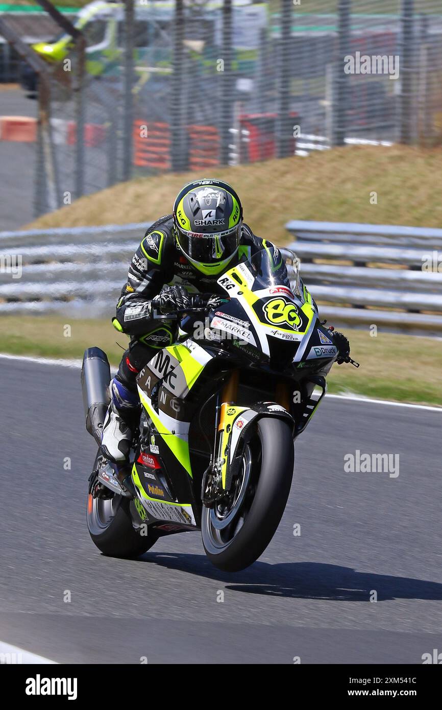 Charlie Nesbitt MasterMac Honda Rider number 86 on a Honda at the