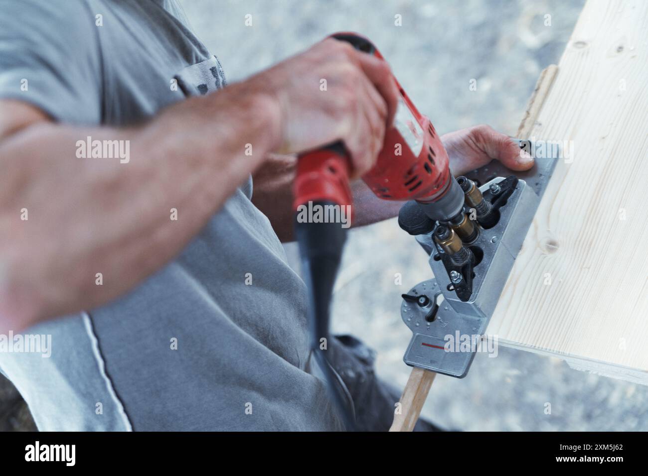 Pocket hole jig hi-res stock photography and images - Alamy