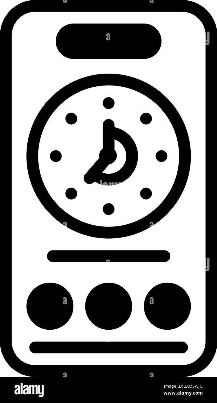 Call night Stock Vector Images - Alamy