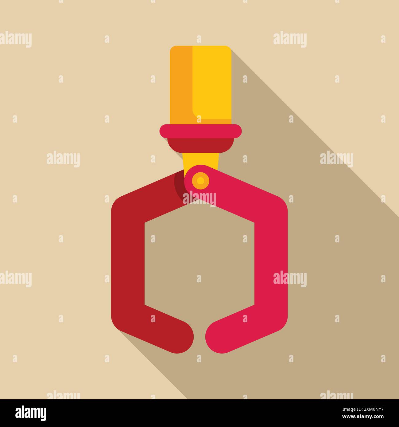 Robotic arm three fingers Stock Vector Images - Alamy