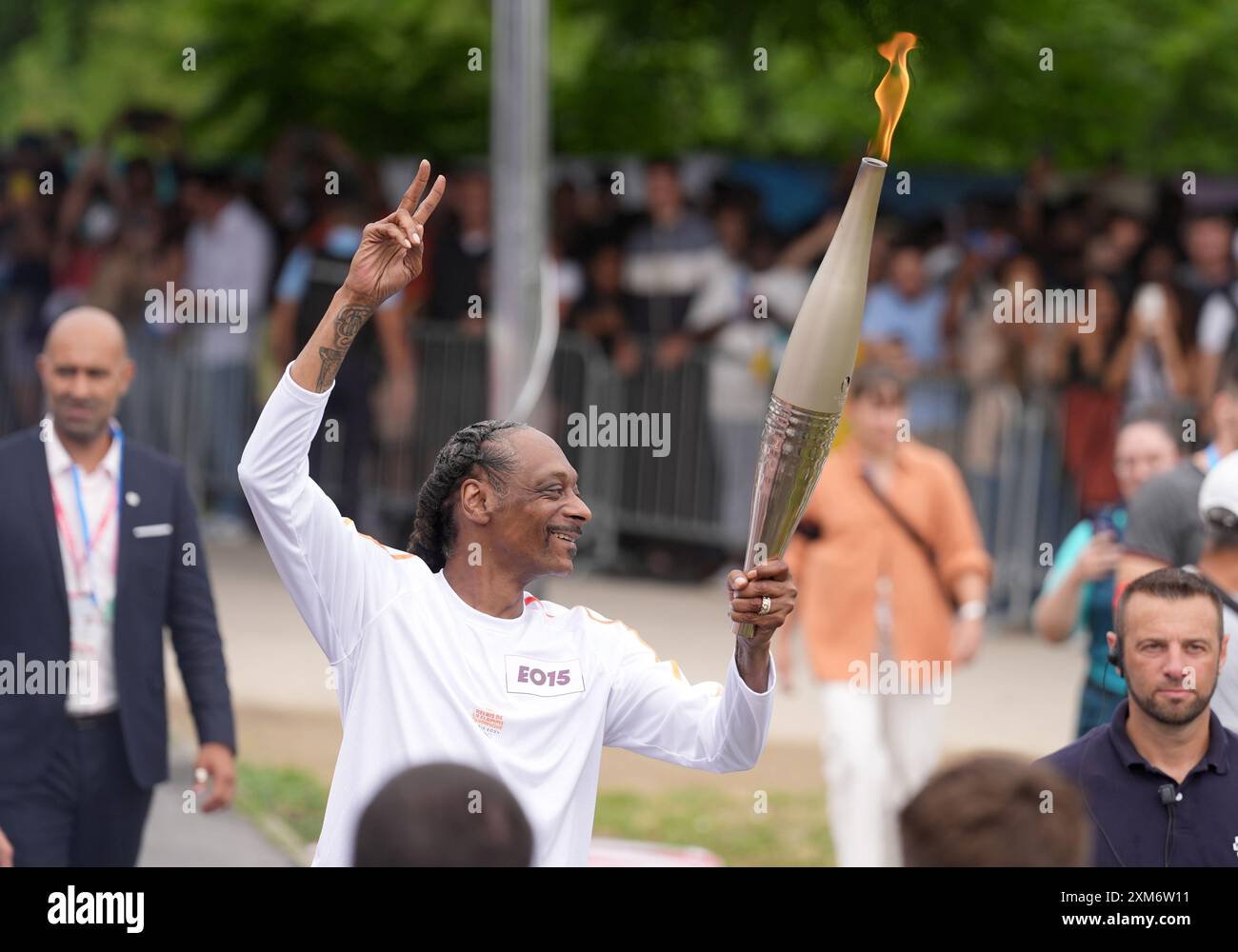 Paris, France. 26th July, 2024. Before the Summer Olympics, Paris 2024 ...