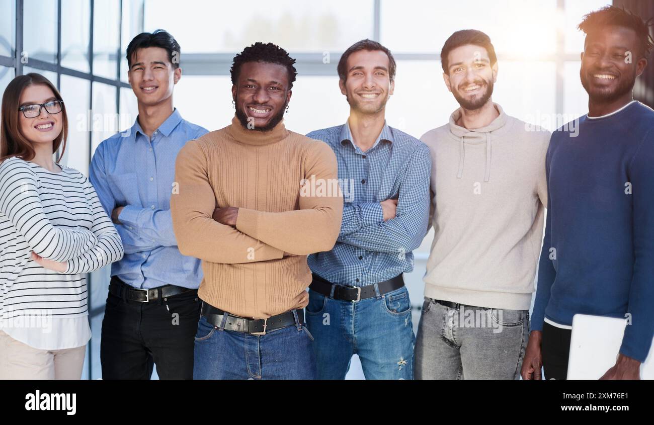 Male multi cultural business team hi-res stock photography and images ...