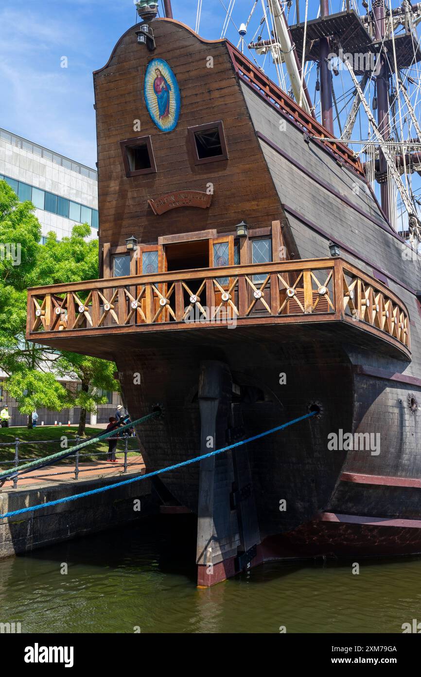 The Andalucia, a faithful replica of a 17th century Spanish galleon ...