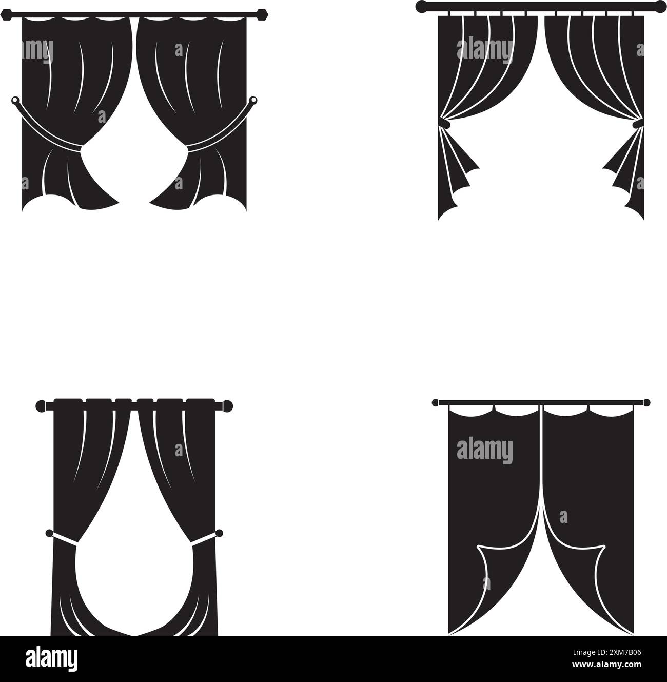 Stage design illustration act Black and White Stock Photos & Images - Alamy