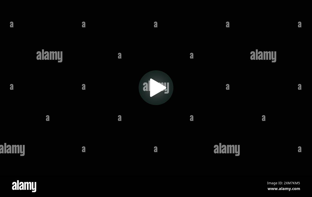 Video Screen icon, Screenshot of Video Player, Video streaming, Play Button, play, Play video sign, play icon, Media Player screen icon Black Stock Vector
