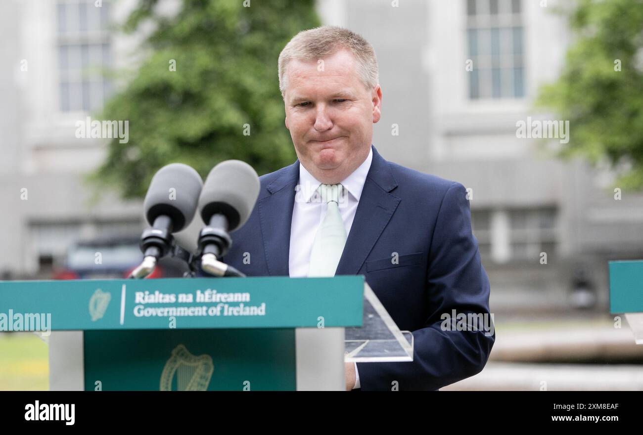 File photo dated 25/06/24 of Minister for Finance Michael McGrath ...