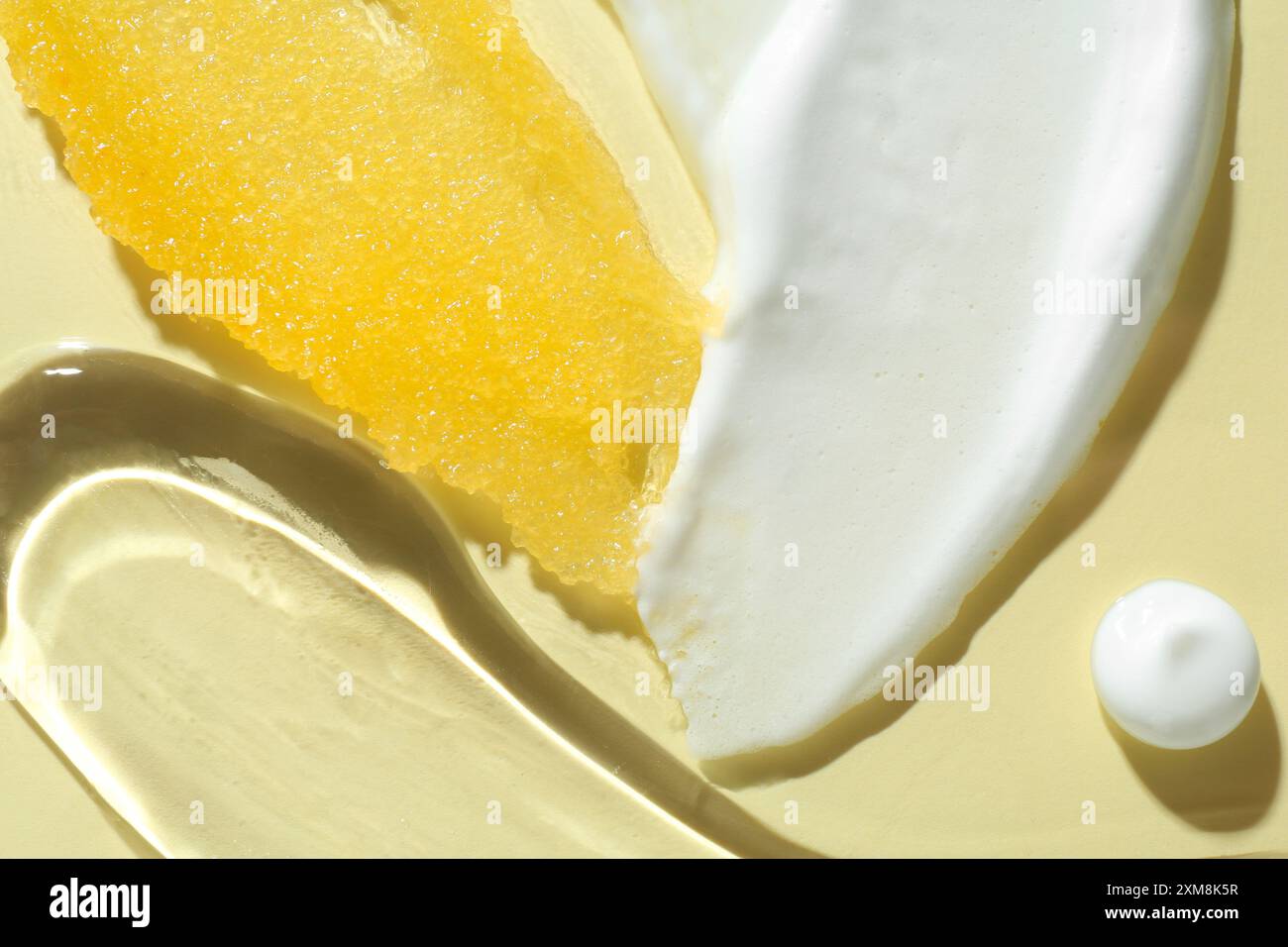 Scrub smears texture cosmetic hi-res stock photography and images - Alamy