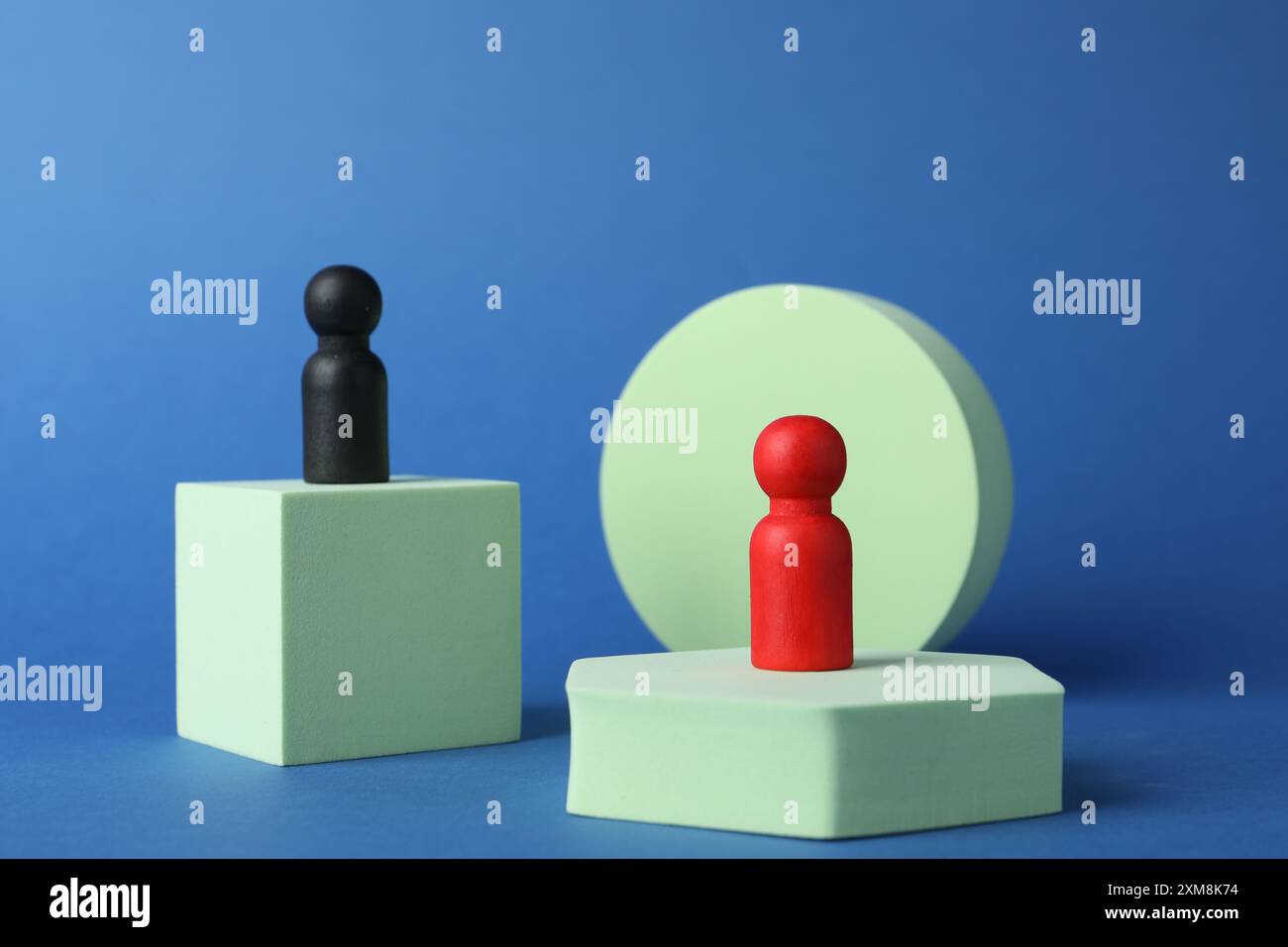 Stand different figures hi-res stock photography and images - Alamy