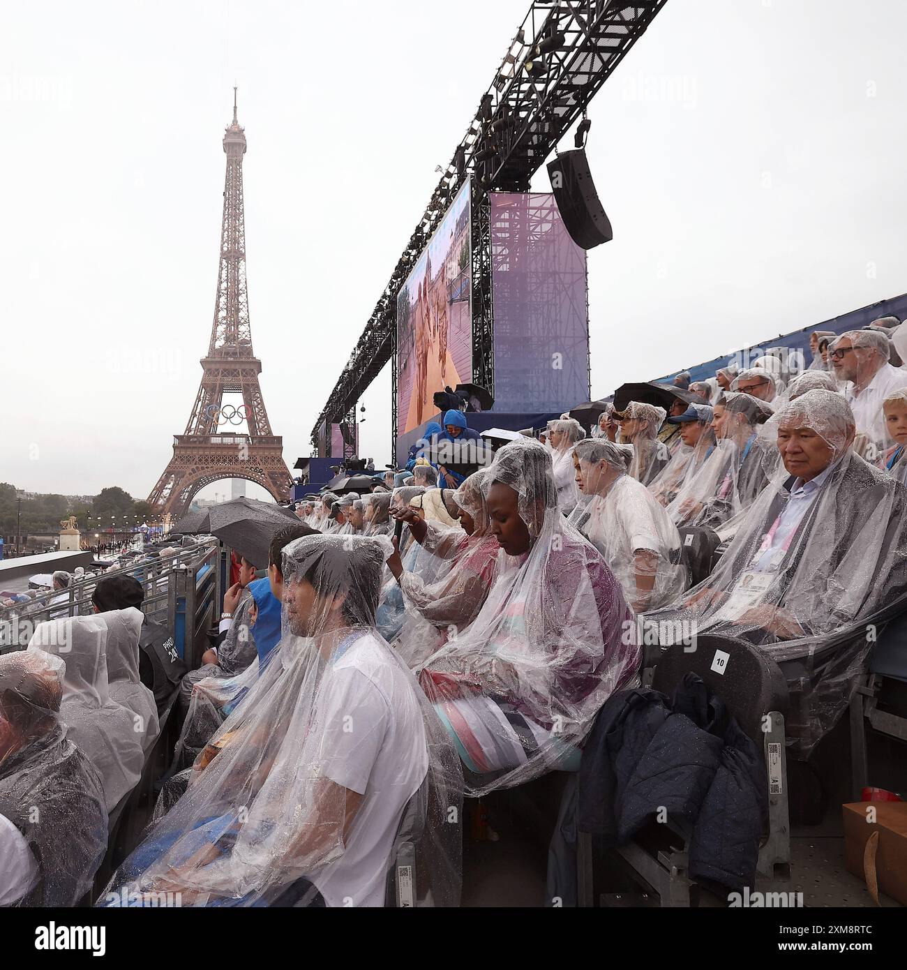 Paris, France. 26th July, 2024. PARIS, 26-07-2024, Trocadero, Paris ...
