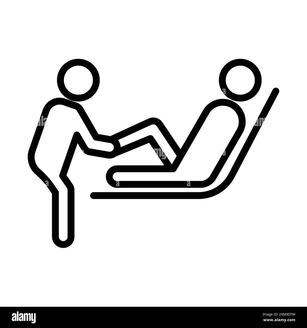 Physical therapy logo vector Black and White Stock Photos & Images - Alamy
