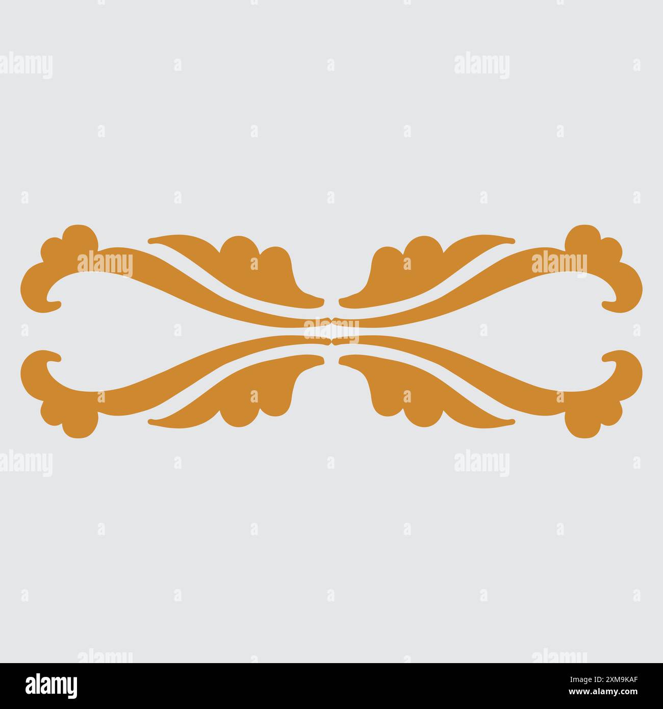 Vintage baroque frame scroll ornament Stock Vector Image & Art - Alamy