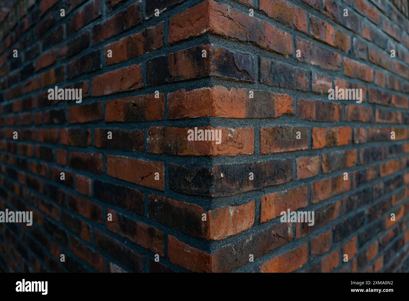 Architecture background with bricks wall facade. Stone cladding wall ...