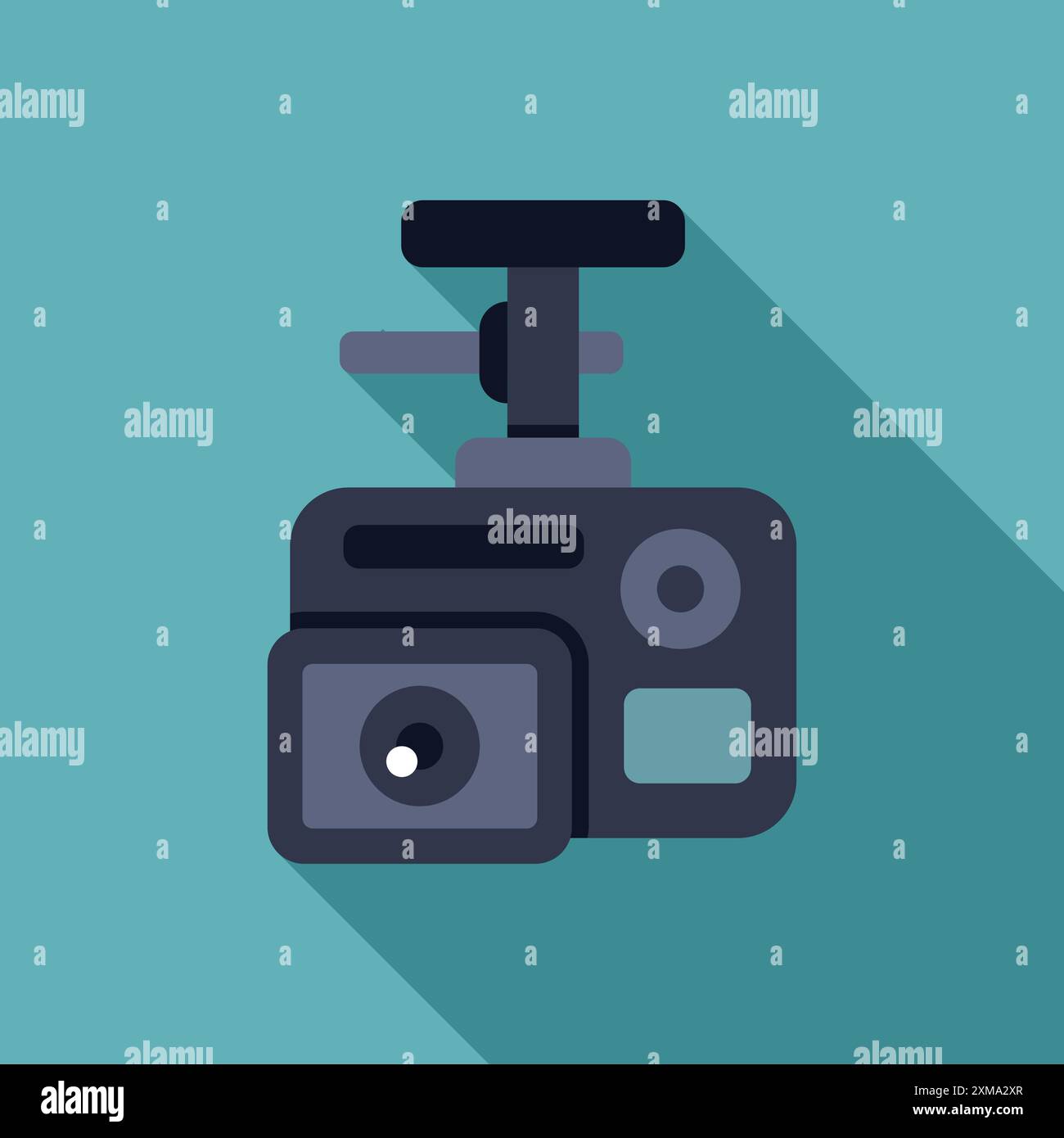 Modern dashboard camera mounted Stock Vector Images - Alamy