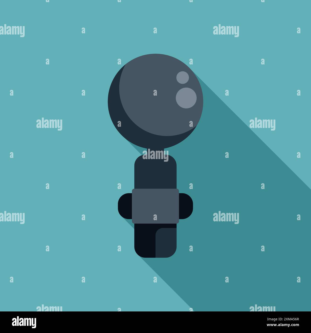 Security camera recording, providing safety and surveillance Stock Vector