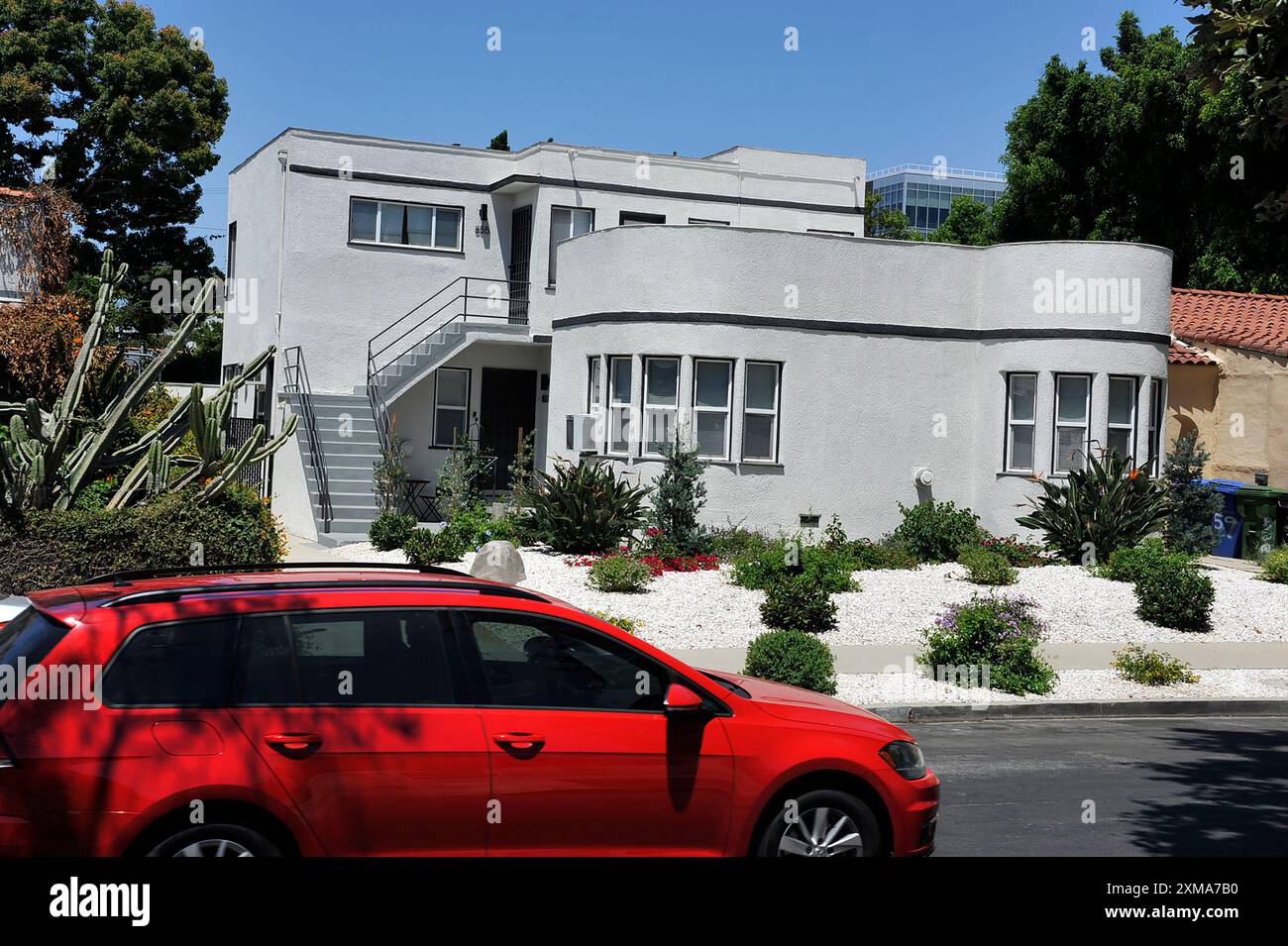 art deco, style home, residential, architecture, building, West Hollywood, Los Angeles ...