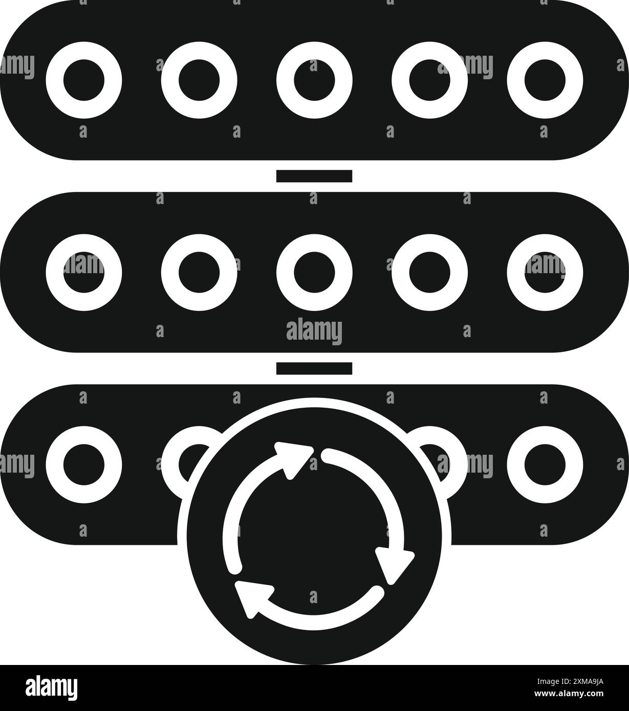 Rotate data center Stock Vector Images - Alamy