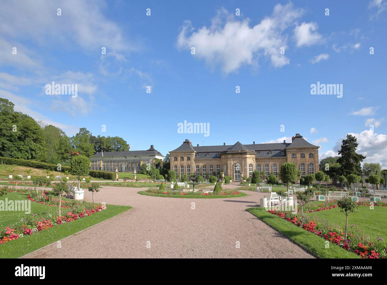 Baroque Orangery, Castle Park, English Garden, Baroque Garden, Gotha