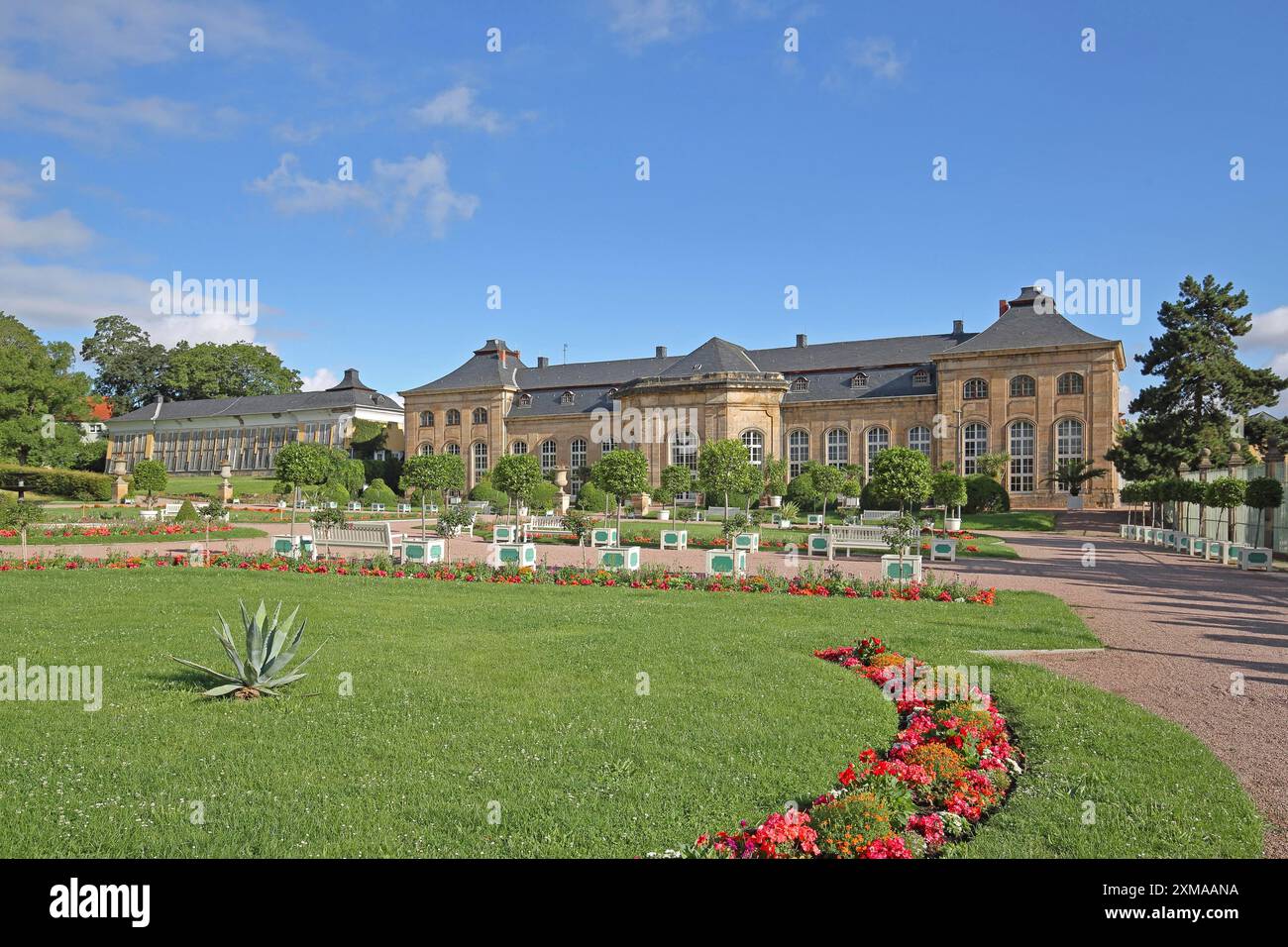 Baroque Orangery, Castle Park, English Garden, Baroque Garden, Gotha