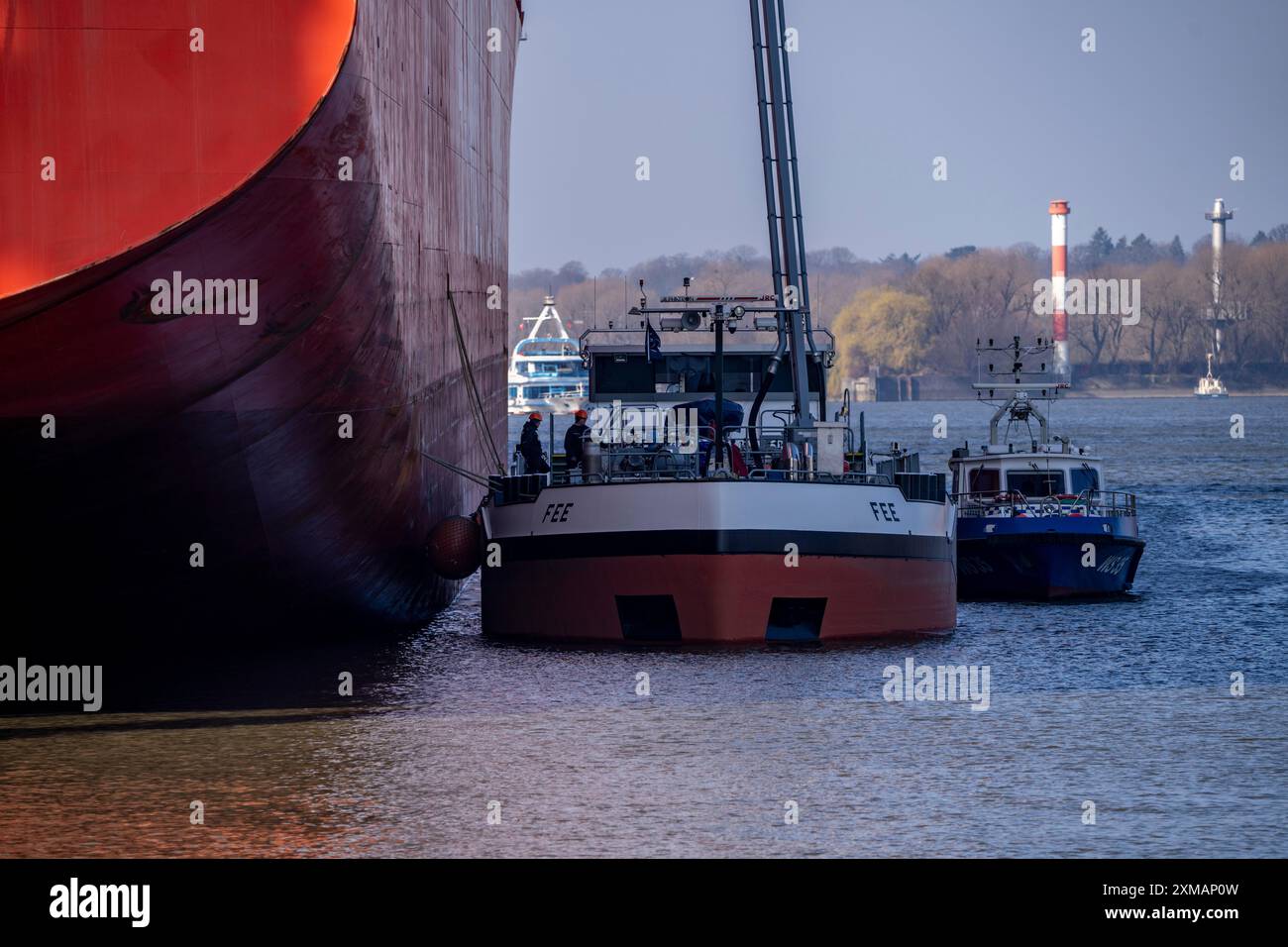 Refulled Port of Hamburg, Waltershofer Hafen, EUROGATE Container Terminal ...