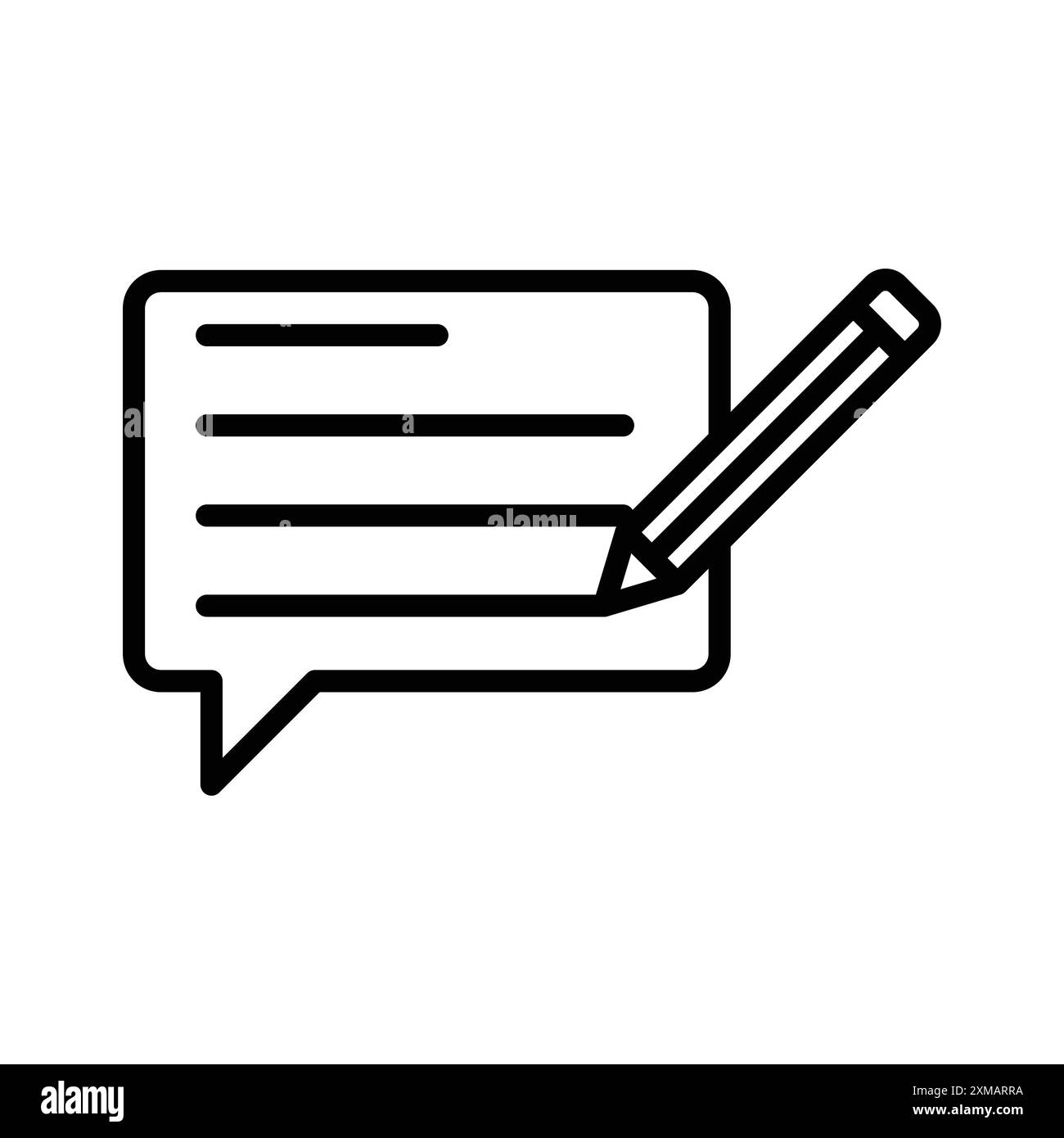 review icon linear logo mark set collection in black and white for web ...