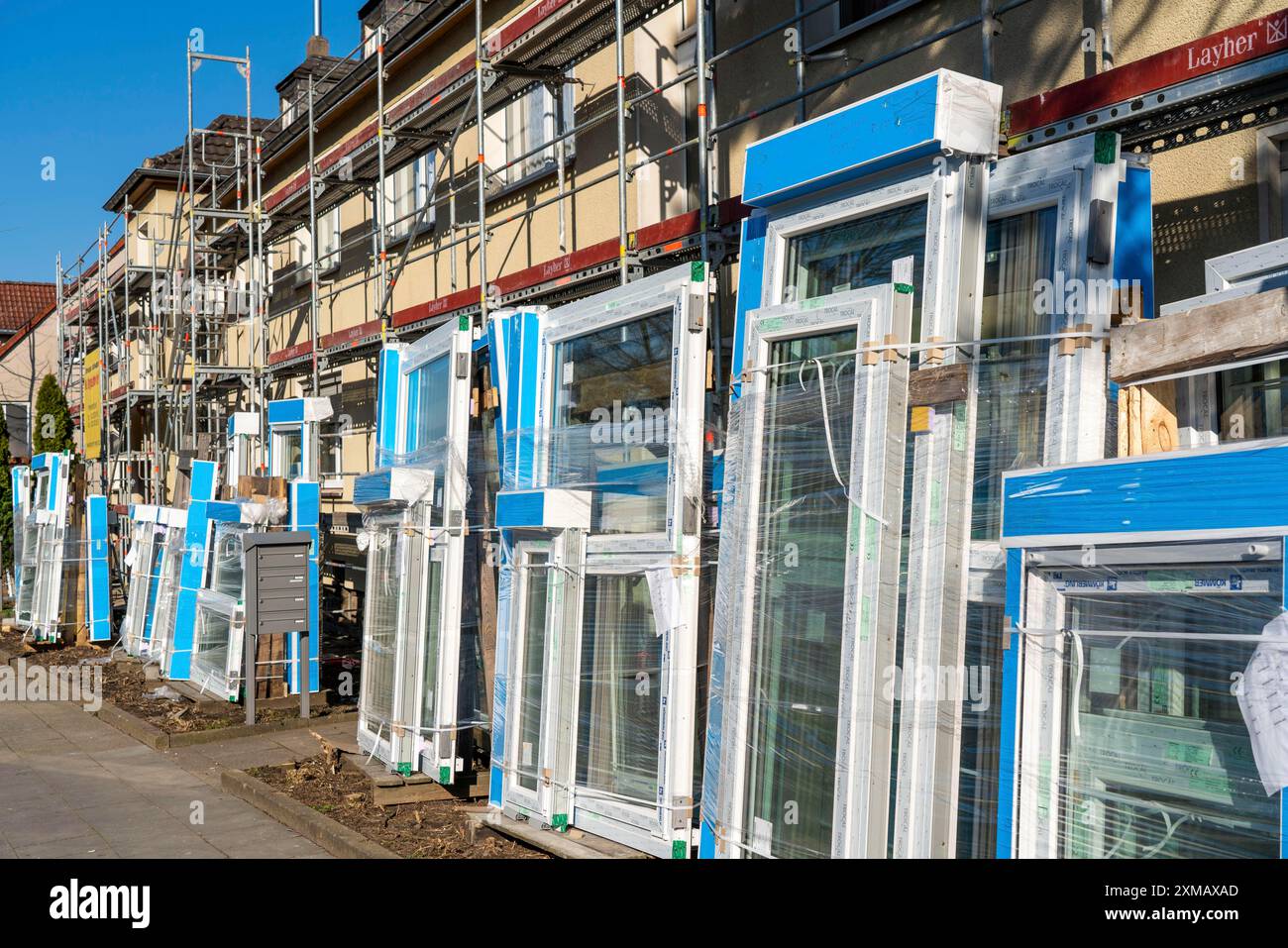 Image showcasing Energy-efficient refurbishment of residential buildings, older ...