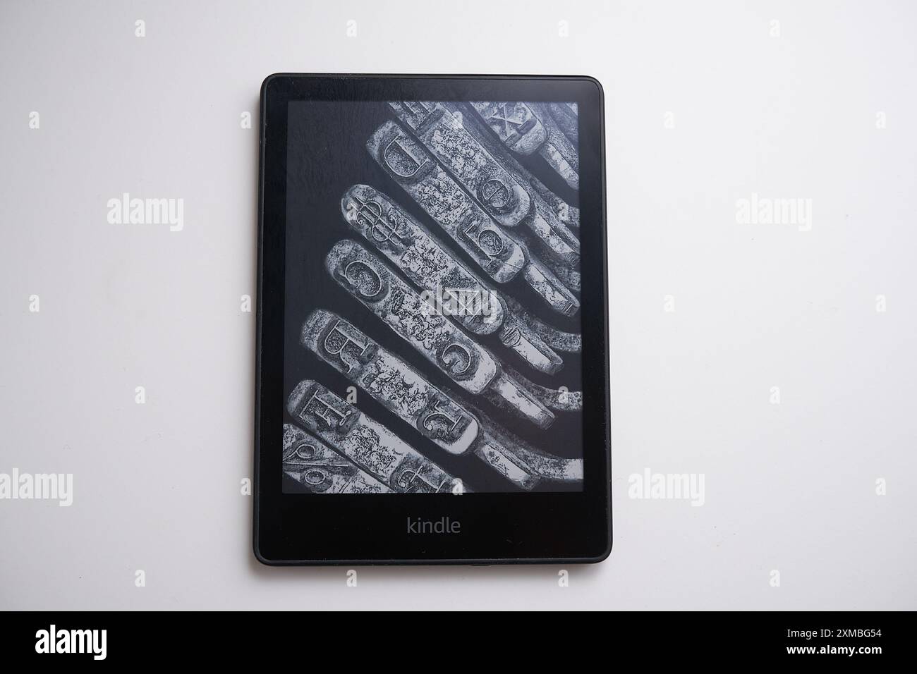 Amazon Kindle - Black Stock Photo