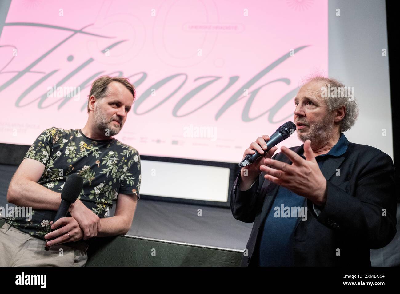 French Director And Screenwriter Arnaud Desplechin Right Introduced french-director-and-screenwriter-arnaud-desplechin-right-introduced
