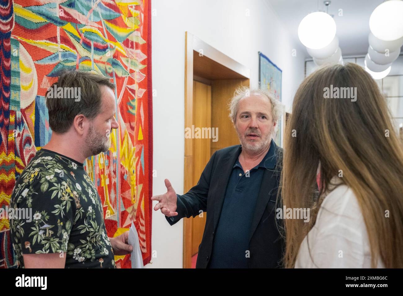 French Director And Screenwriter Arnaud Desplechin Center Introduced french-director-and-screenwriter-arnaud-desplechin-center-introduced