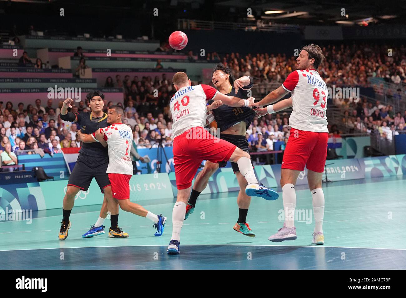Paris South Arena, Paris, France. 27th July, 2024. Kosuke Yasuhira