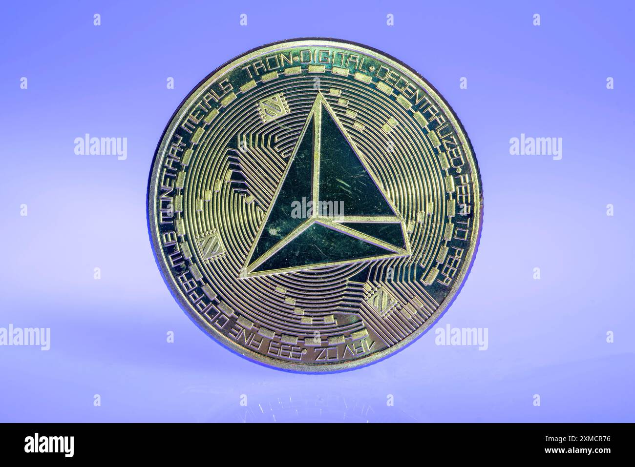 Tron cryptocurrency hi-res stock photography and images - Alamy