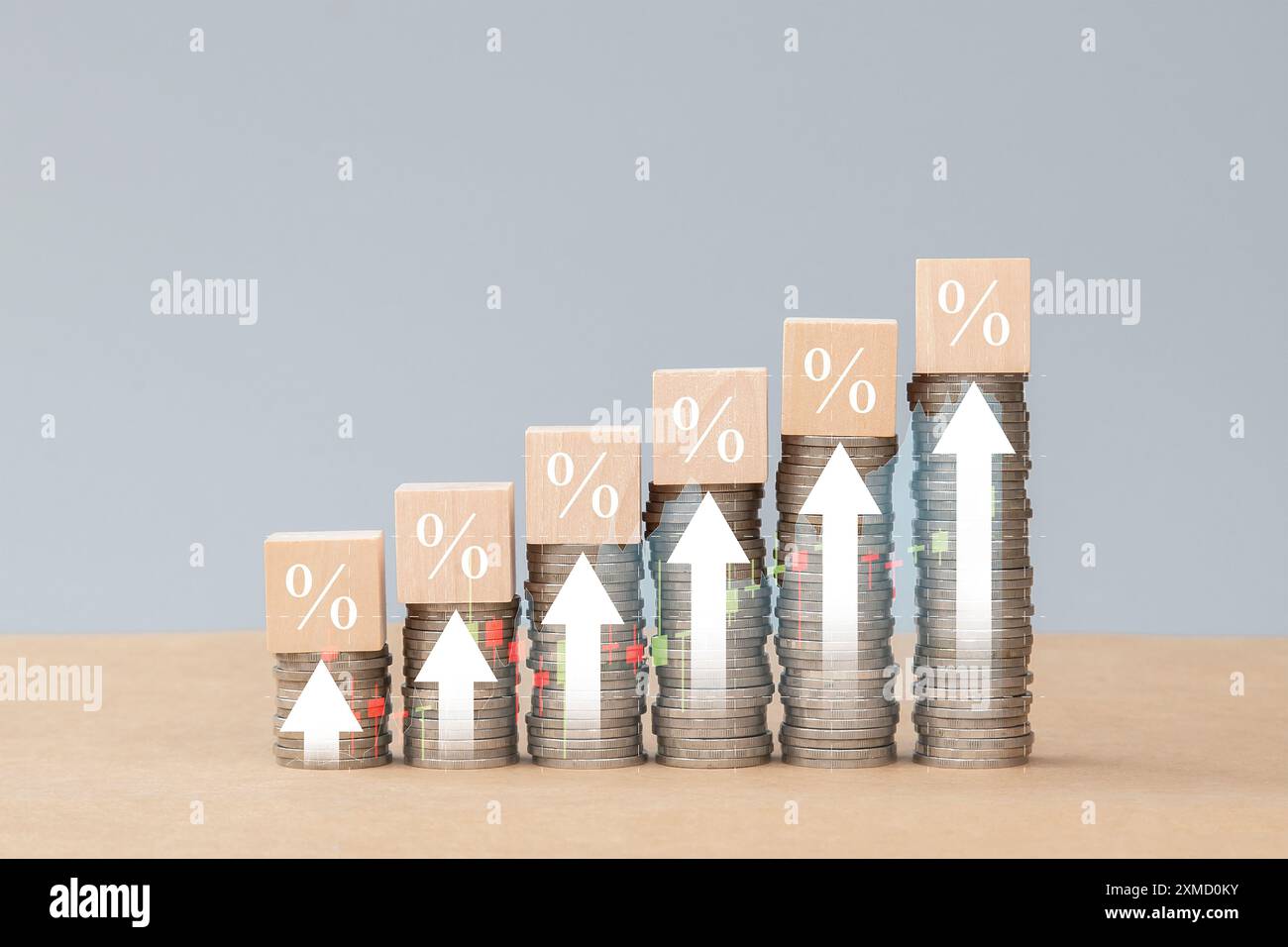 Interest rates graph hi-res stock photography and images - Alamy