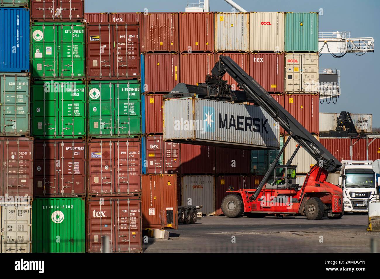 Duisburger container terminal hi-res stock photography and images - Alamy