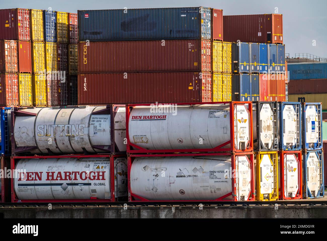 Duisburger container terminal hi-res stock photography and images - Alamy