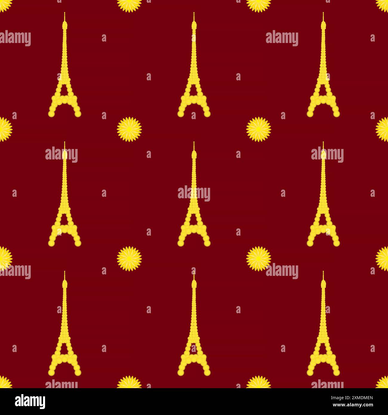 Tower Pattern Seamless pattern eiffel tower hi-res stock photography and images - Alamy