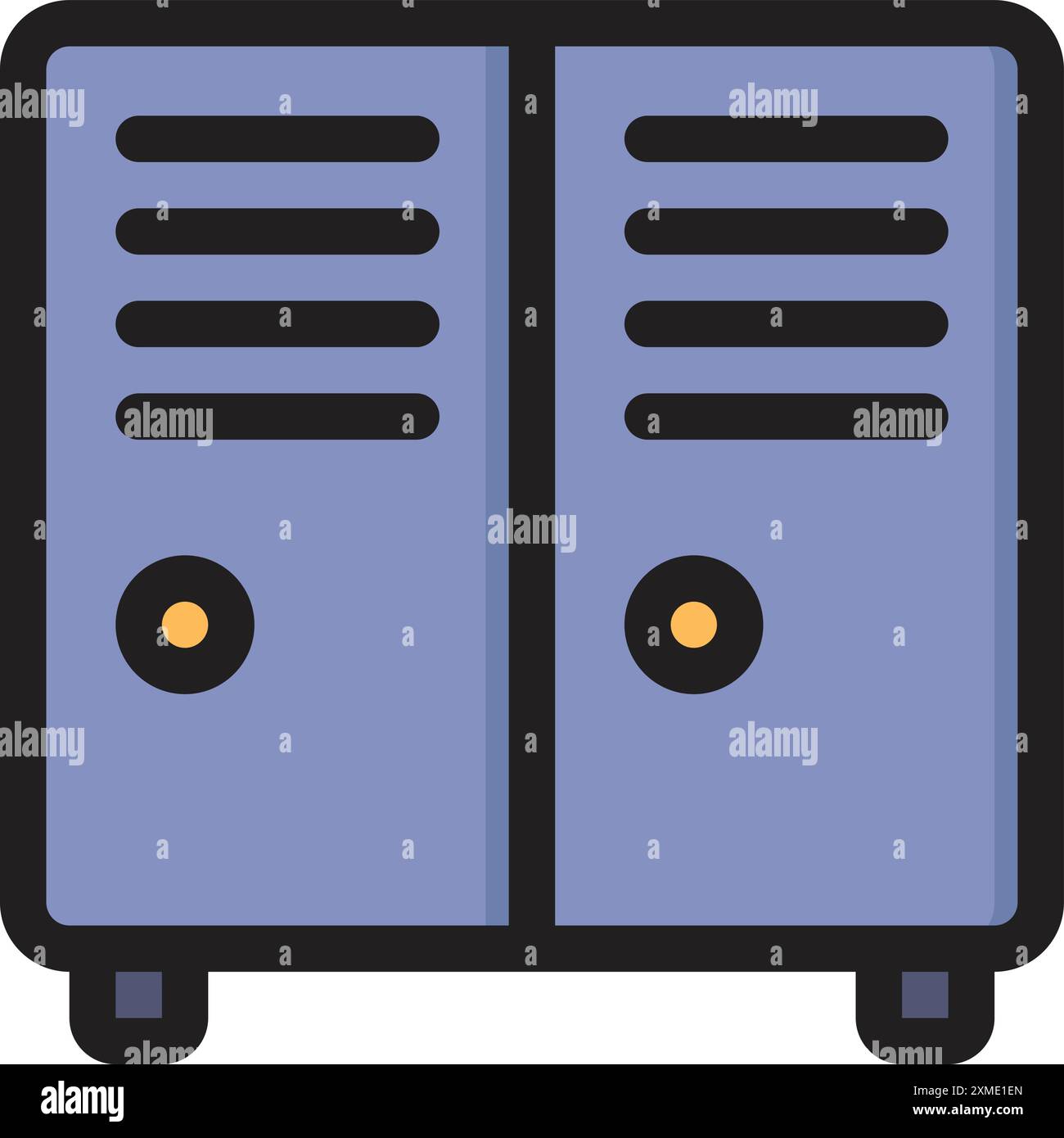 Locker Icon Stock Vector