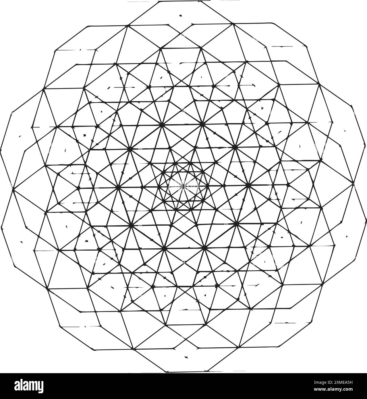 Abstract Geometric Vector Shape 25 Stock Vector