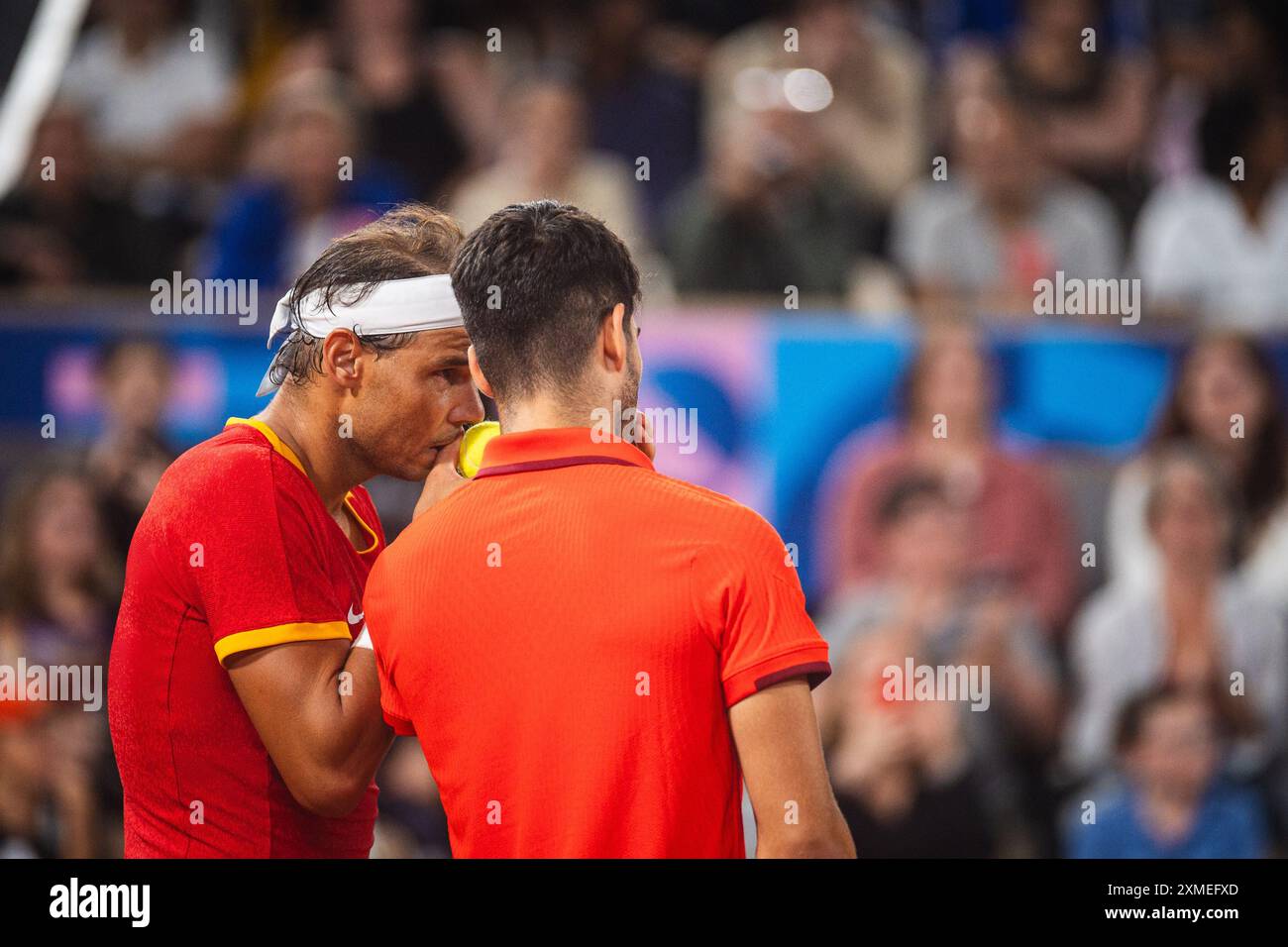 PARIS, IF 27.07.2024 NADAL X ALCARAZ PARIS 2024 Tennis Doubles