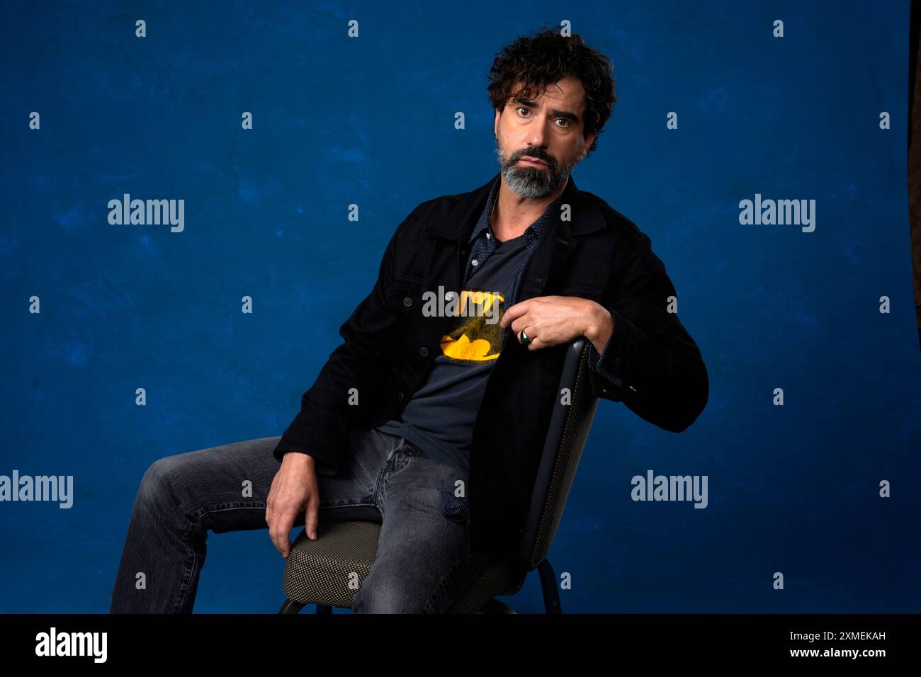 Hamish Linklater poses for a portrait to promote "Batman Caped