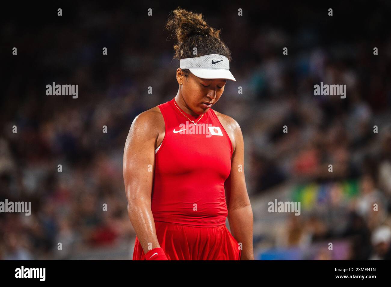 PARIS, IF - 27.07.2024: JAPAN (NAOMI) X GERMANY (KERBER) - Tennis