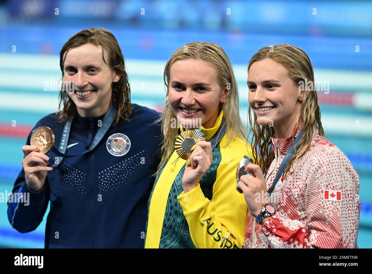 27th July 2024; Paris Olympic Games, Paris, France, Day 2; Swimming