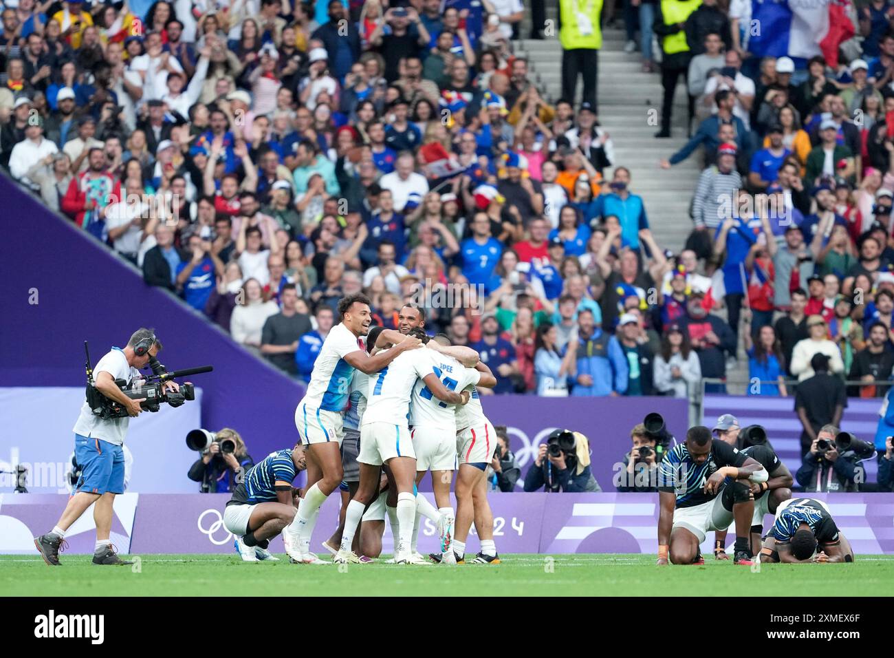 Paris France 26th July 2024 PARIS FRANCE JULY 27 Jordan Sepho Paris France 26th July 2024 PARIS FRANCE JULY 27 Jordan Sepho
