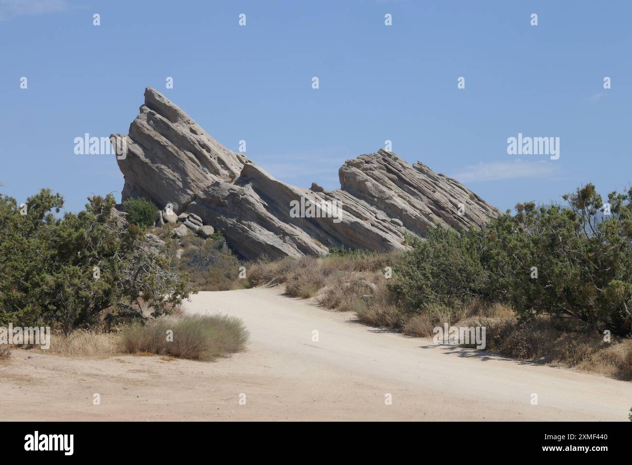 Agua Dulce, California, USA 23rd July 2024 Vasquez Rocks Natural Park ...