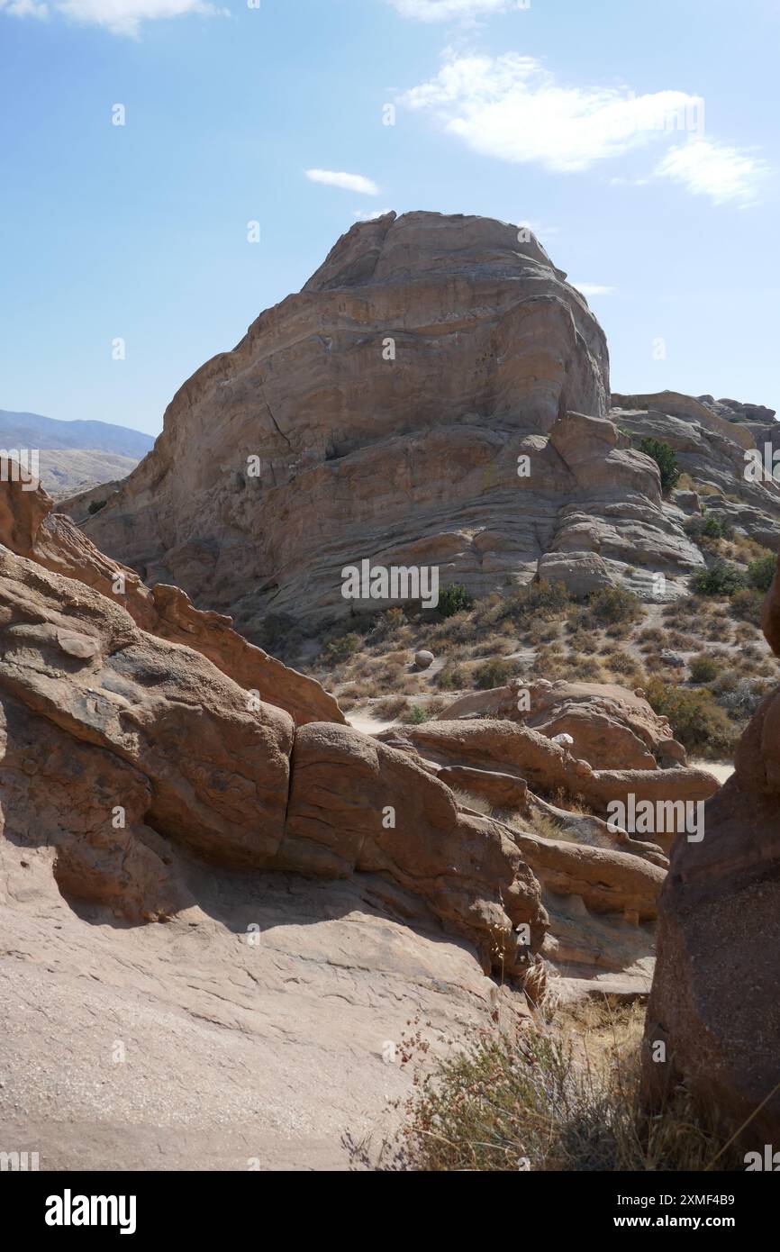 Agua Dulce, California, USA 23rd July 2024 Vasquez Rocks Natural Park ...