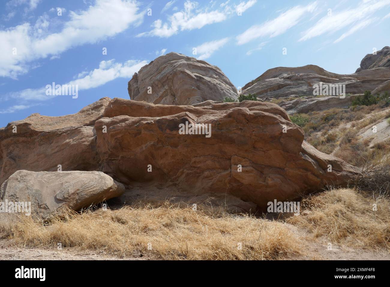 Agua Dulce, California, USA 23rd July 2024 Vasquez Rocks Natural Park ...