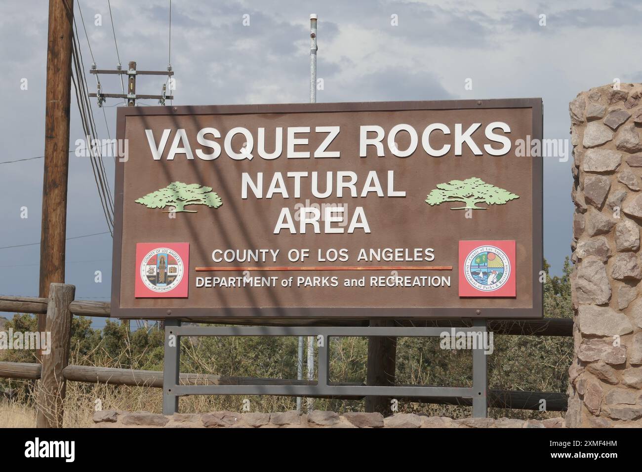 Agua Dulce, California, USA 23rd July 2024 Vasquez Rocks Natural Park ...