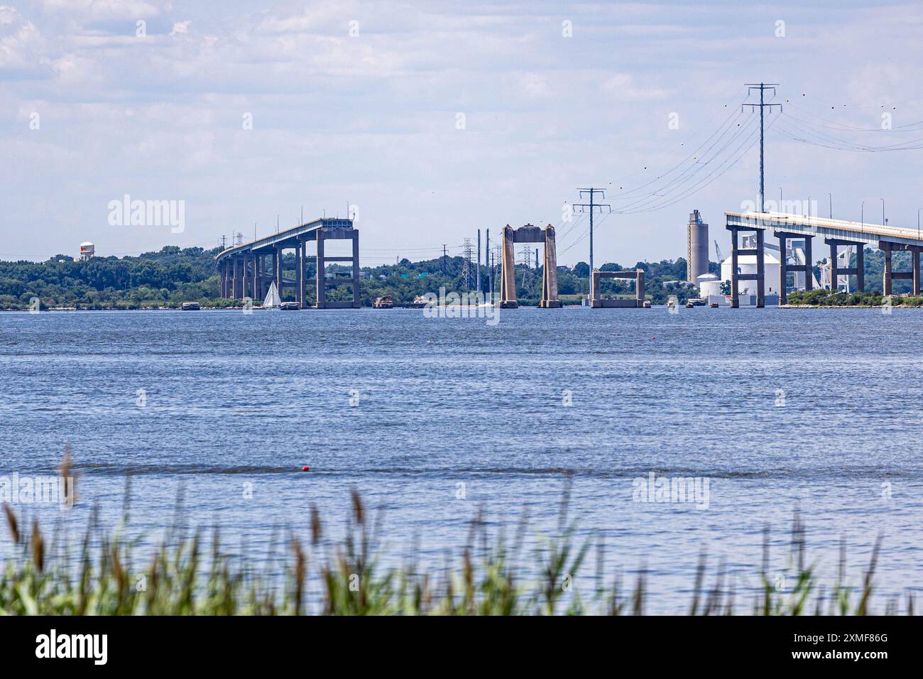 Key Bridge View Francis Scott Key Bridge After Demolition Stock Photo - Alamy