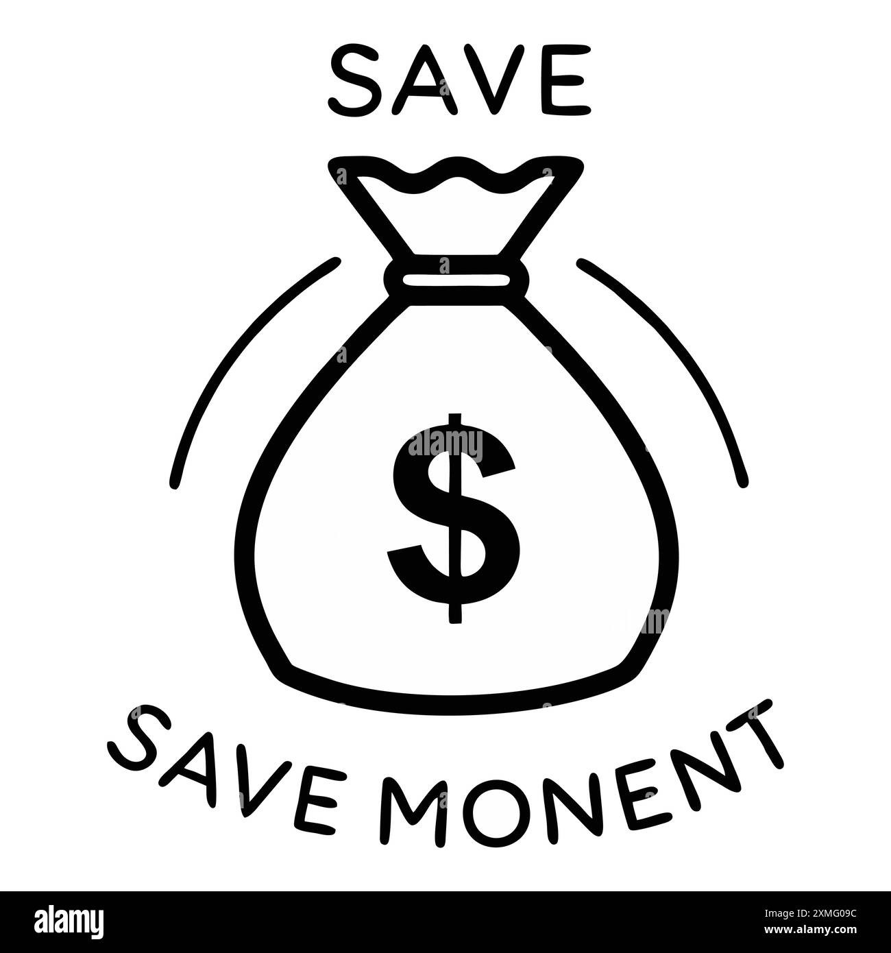 Bank money bag icon, outline style Vector Stock Vector Image & Art - Alamy
