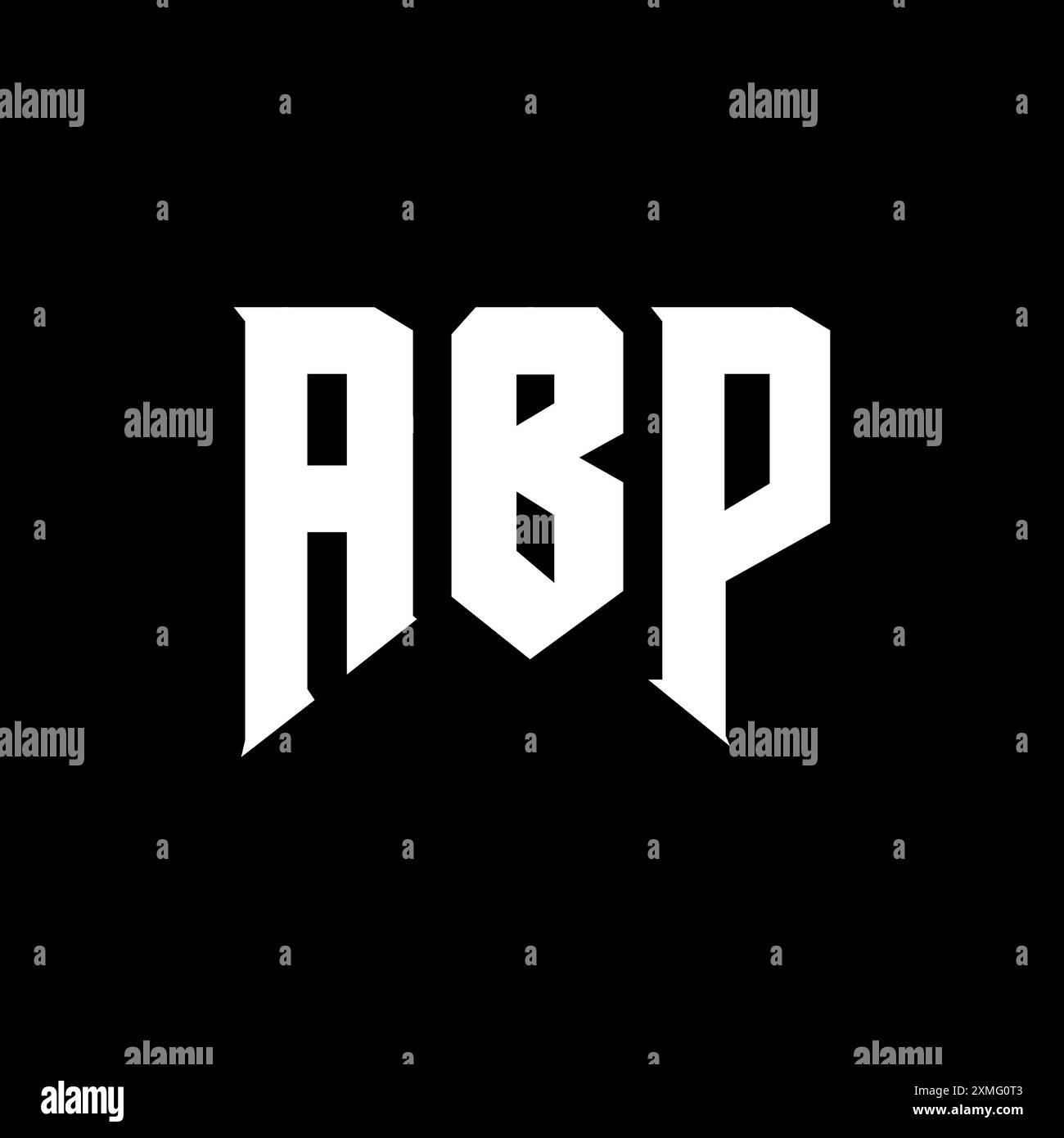 ABP letter logo design for technology company. ABP logo design black ...