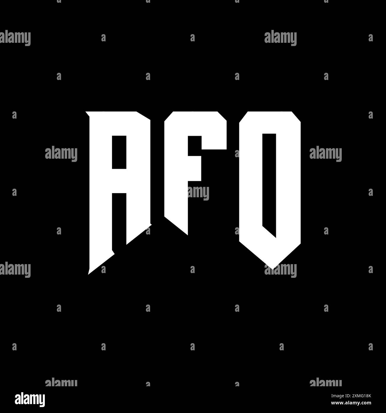 Afo logo design hi-res stock photography and images - Alamy