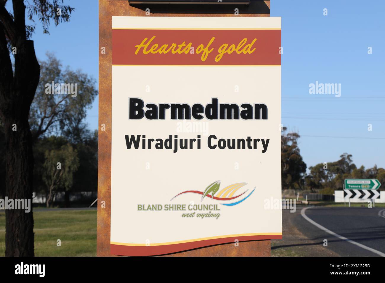 Barmedman, Wiradjuri Country, Bland Shire, NSW, Australia Stock Photo ...